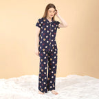 Ducky Collared Night Suit