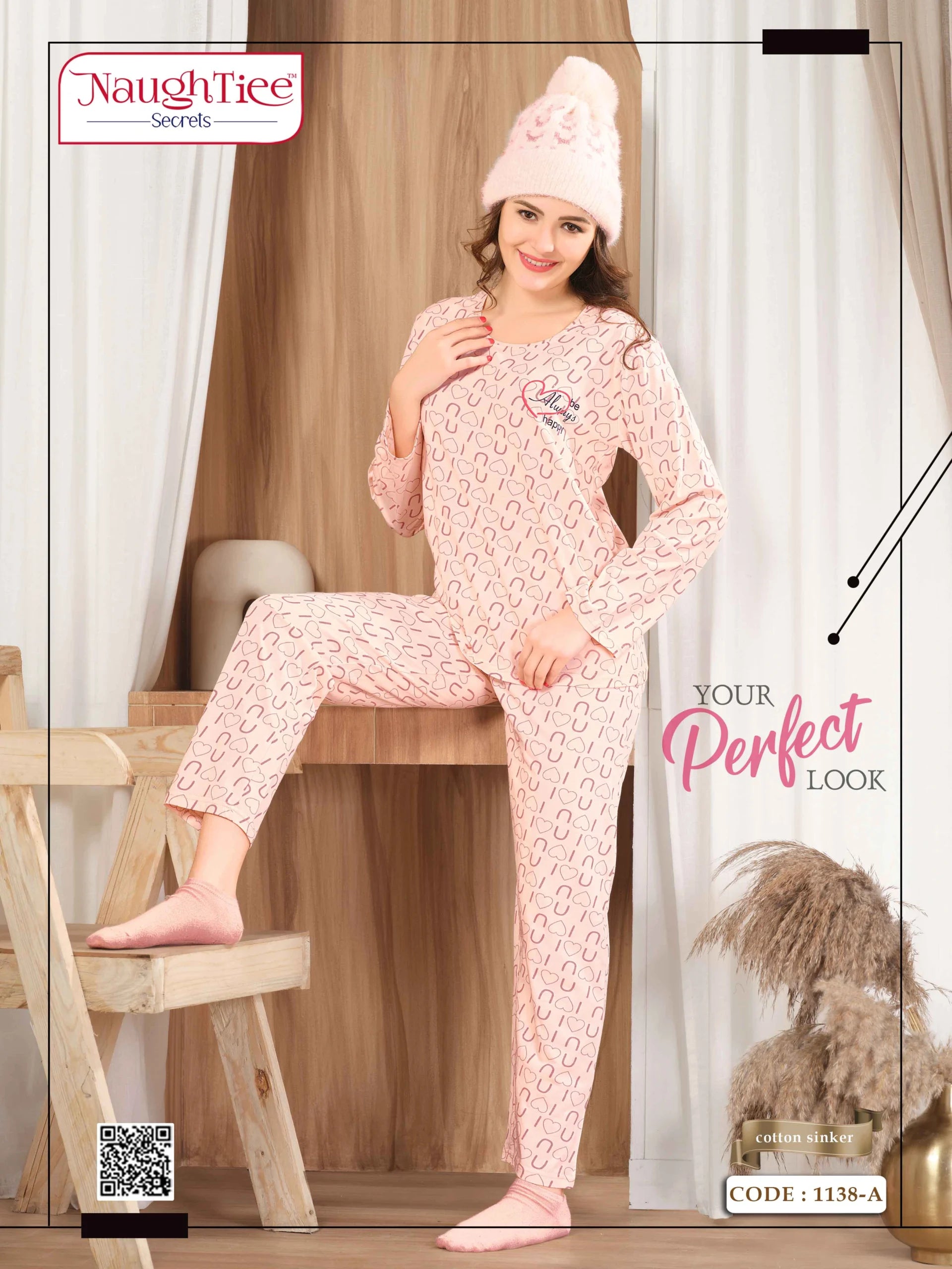 I Love You Winter Night Suit