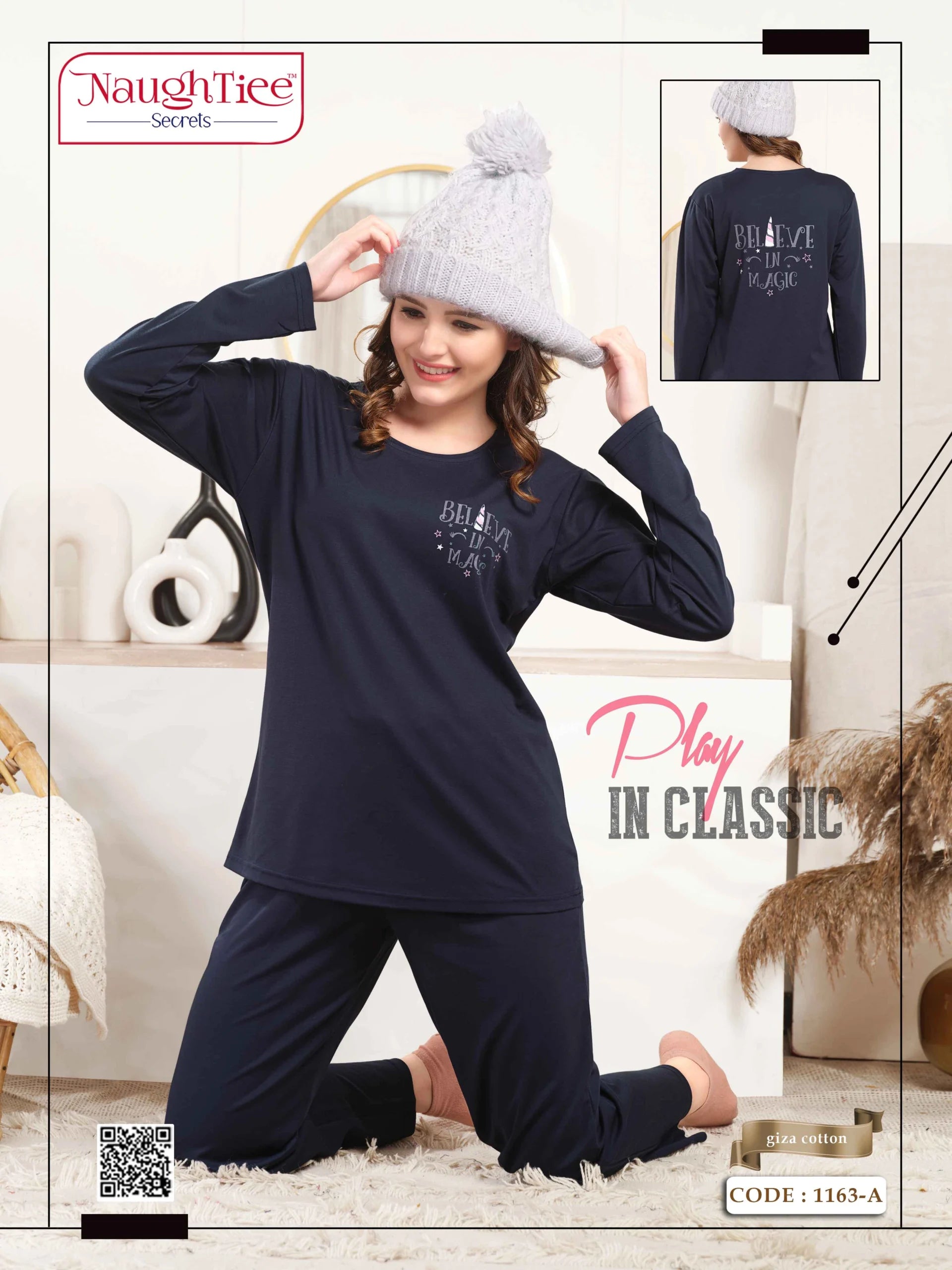 Believe in Magic Winter Night Suit