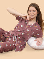 Ducky Collared Night Suit