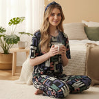 Lettered Co-ordset Nightsuit