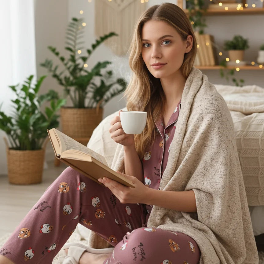 Ducky Collared Night Suit