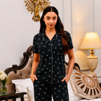 Bow Collared Nightsuit