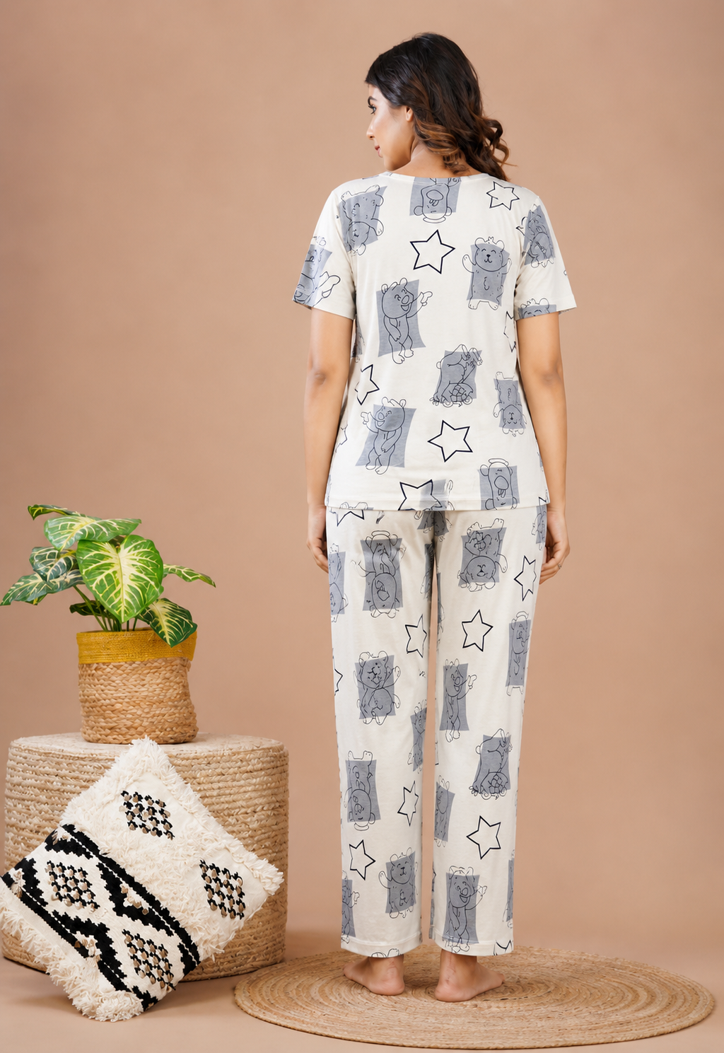Teddy Stared Co-Ord Set