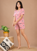 Panda Shorts Set