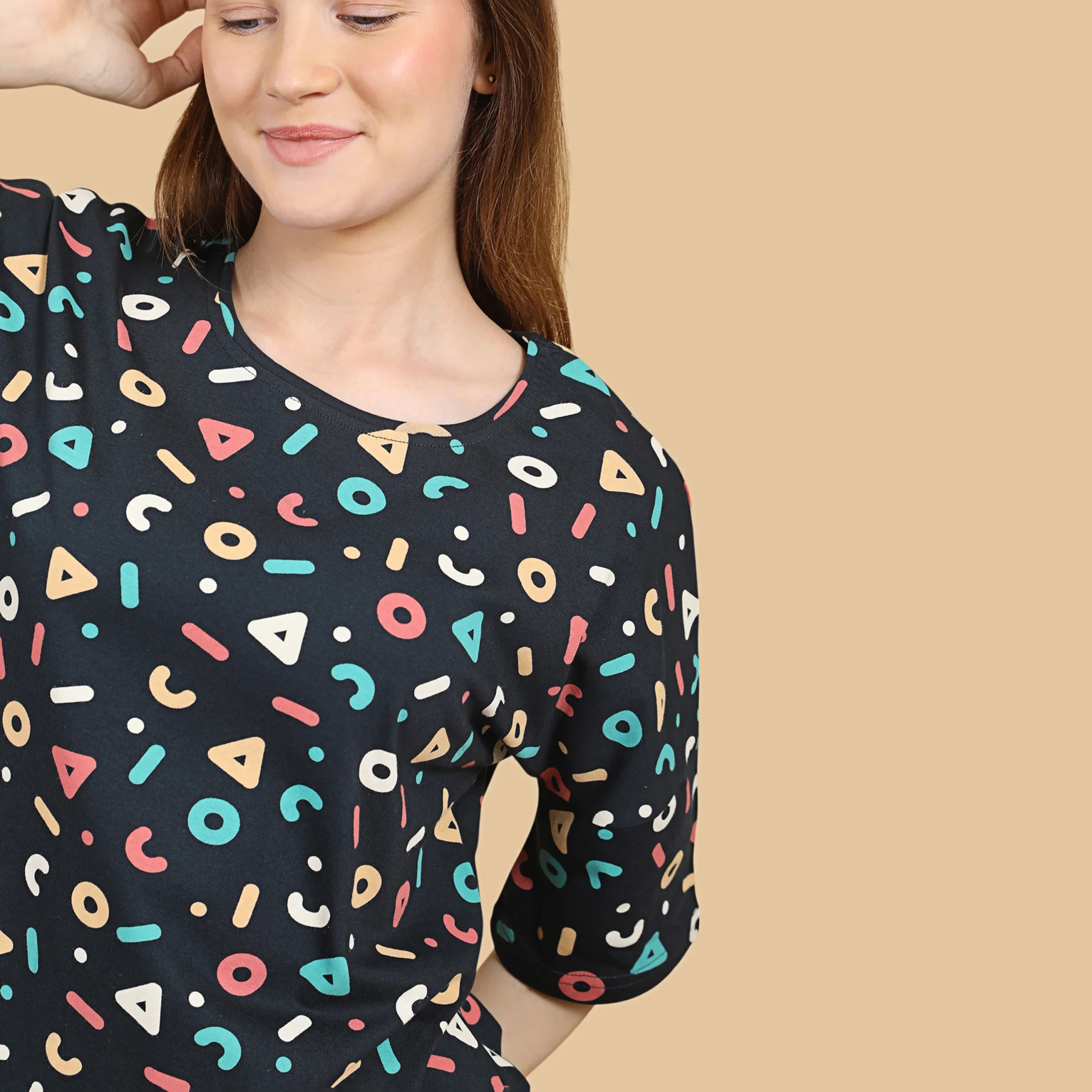 Geometric Shorts Set