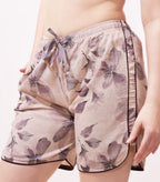 Leafy Linen Shorts Co-ordeset