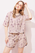 Timeless Linen Shorts Co-ordset